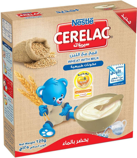 CERELAC 125GM قمح&لبن