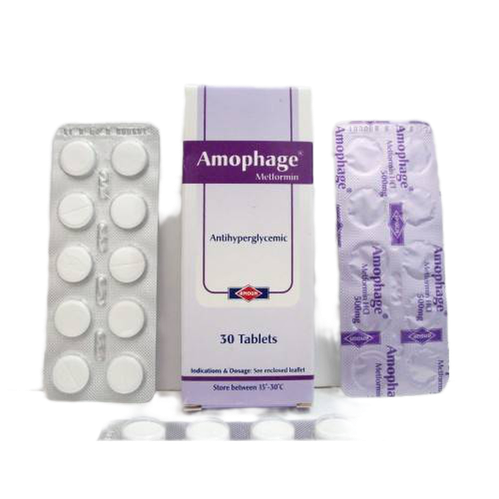 أموفاج (ميتفورمين) 500 مجم 30 قرص
