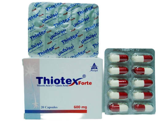 ثيوتكس فورت 600 مجم 20 كبسولة