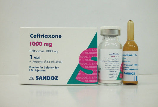 CEFTRIAXONE 1 GM I M 1 AMP