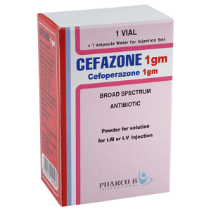 CEFAZONE 1 GM 1 VIAL