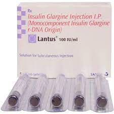 LANTUS PENFILL 100 IU 5 CART 3ML