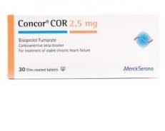 CONCOR COR 2.50MG 30 TAB
