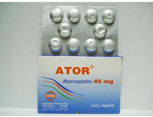 ATOR 40 MG 10 TAB