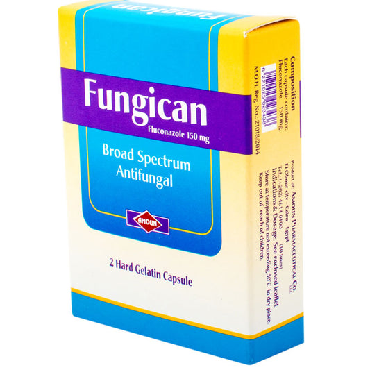 FUNGICAN 150 MG 2 CAP