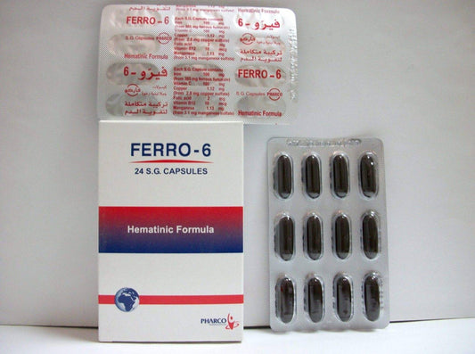 FERRO-6 24 CAP