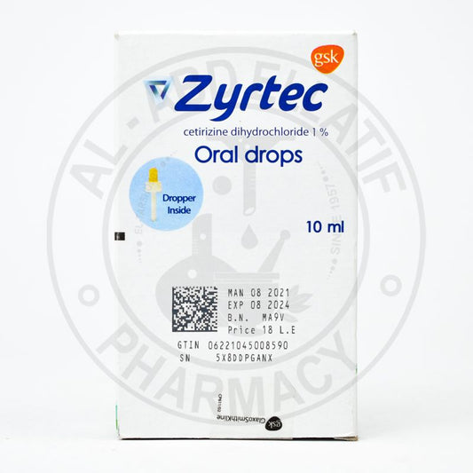 ZYRTEC ORAL DROPS 10ML