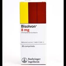 BISOLVON 8 MG 20 TAB