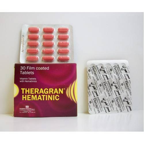 THERAGRAN HEMATENIC 30 CAP