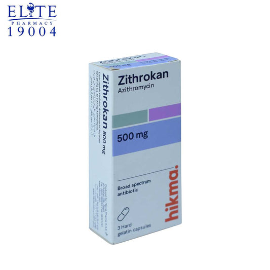 زيثروكان 500 مجم 3 كبسولات
