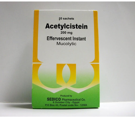 ACETYLCYSTEINE 200MG 10SACHET