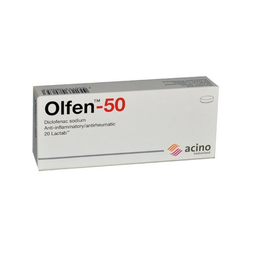 OLFEN 50 MG 20 TAB