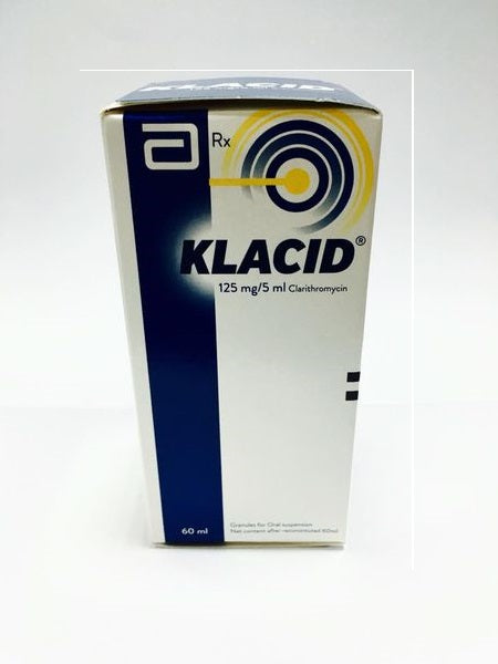 KLACID 125 MG SUSP 70 ML