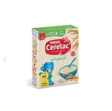 CERELAC IRON & RICE 125 GMارز بدون لبن