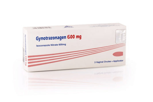 GYNOTRA ZONAGEN 600 MG 3 VAG
