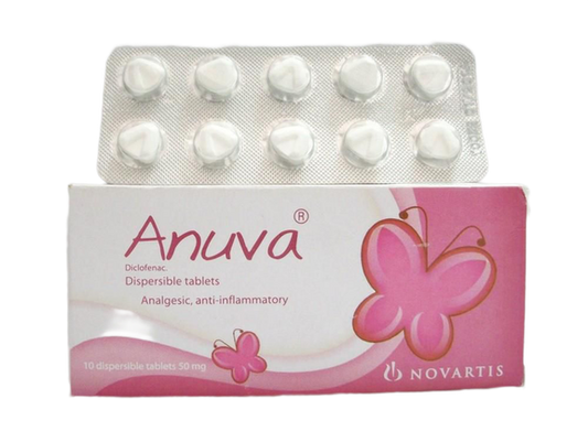 ANUVA DISPERSIBLE TABLETS 10 TAB