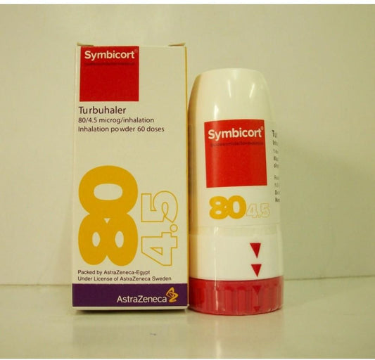 SYMBICORT TURBUHALER 80/4.50 60 DOSES