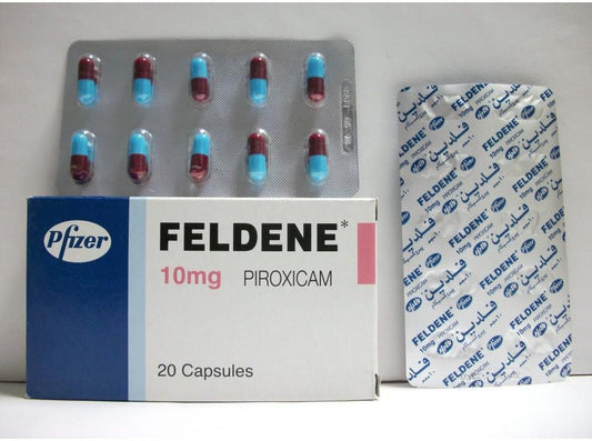 FELDENE 20 MG 10 CAP