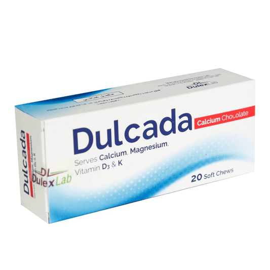 Dulcada 20 Capكالسيوم بطعم الشيكولاته