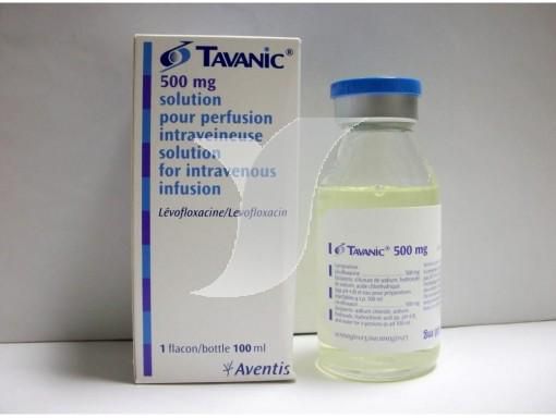 تافانيك 500 ملغ فيال وريدي