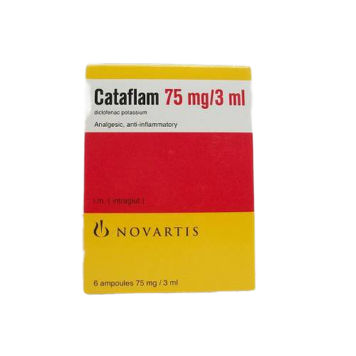 CATAFLAM 75 MG 6AMP