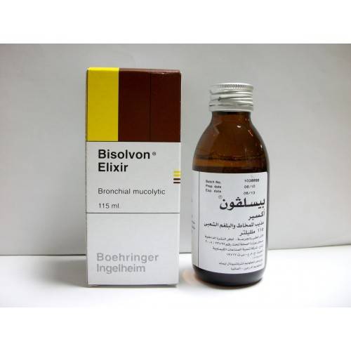 BISOLVON ELIXIR 4 MG / 5 ML SYRUP 115 ML