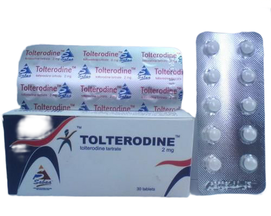 TOLTERODINE 2 MG 30 TAB