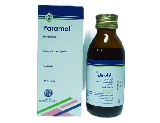 PARAMOL 120 MG SYRUP 125 ML