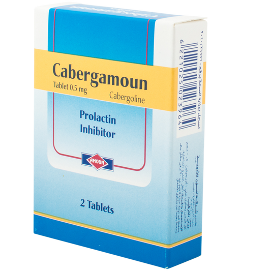CABERGAMOUN 0.5 MG 2 TAB