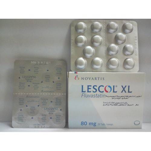 Lescol Xl 80 Mg 14 Tab