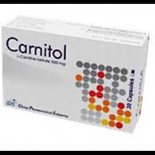 CARNITOL 500 MG 30 CAP