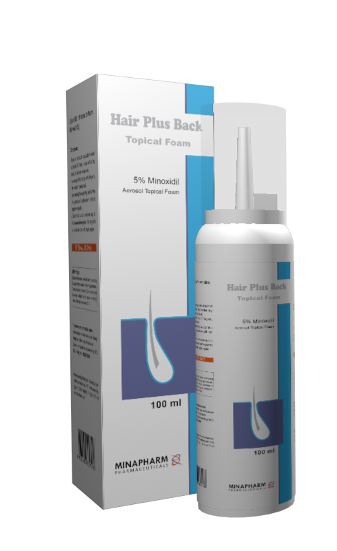 Hair Plus Back Topical Foam 100M