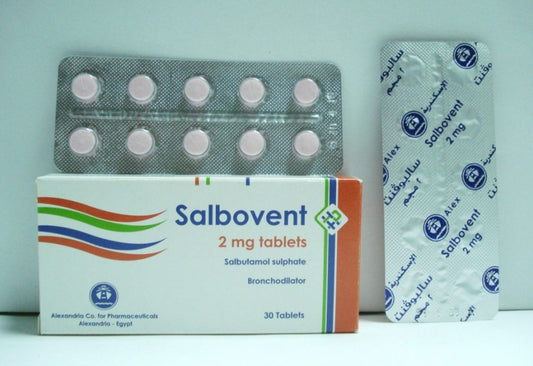 SALBOVENT 2 MG 30 TAB