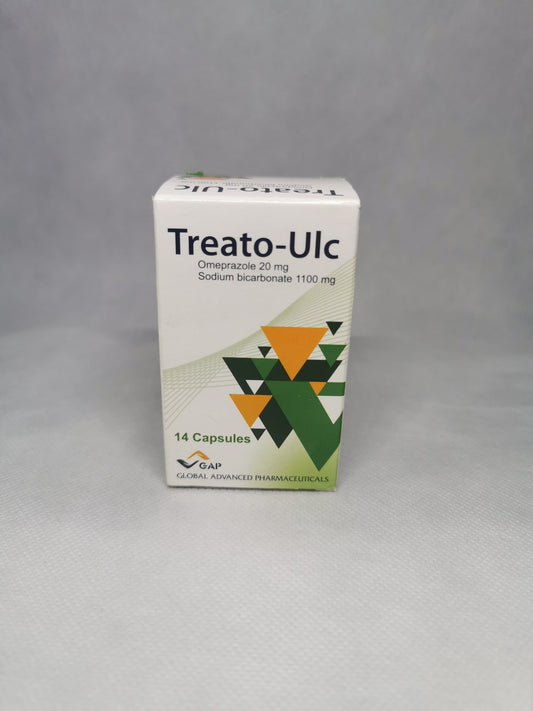TREATO-ULC 20/1100MG 14 CAPS