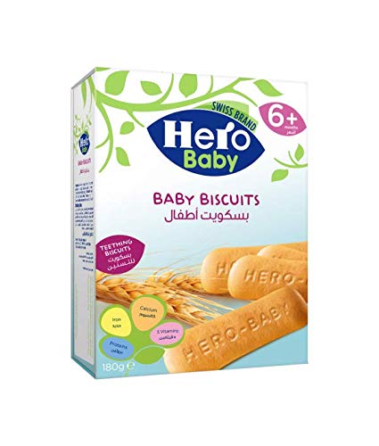 HERO BABY BISCUITS 180 G ايطالى سعر جديد