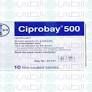 Ciprobay 500 Mg 10 Tab