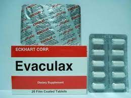 EVACULAX 625 MG 20 CAP