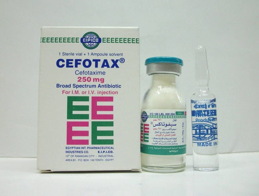 Cefotax 0.25 Gm 1 Vial + 1 Amp