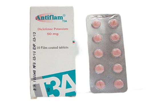 ANTIFLAM 50 MG 20 TAB