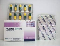 MUCOTEC 300 MG 20 CAP