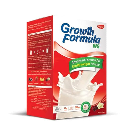 GROWTH FORMULA 330GM VANILLA 10 SACHETS