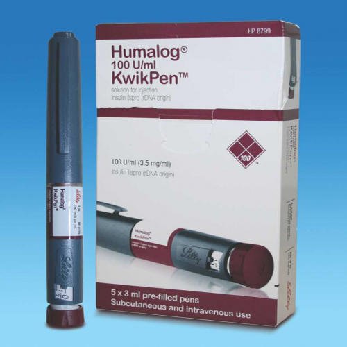 Humalog Kwikpen 100I.U./Ml (5 Pens)