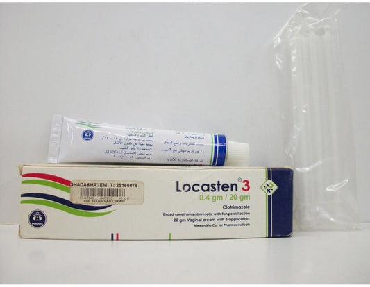 LOCASTEN 3 VAGINAL CREAM 0.4GM