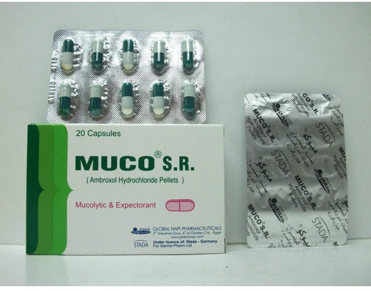 MUCO SR 75 MG 20 CAP