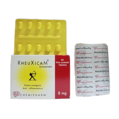 RHEUXICAM 8 MG 20TAB