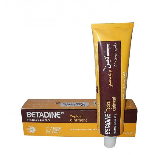 Betadine Topical Ointment 60 Gm