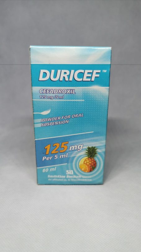 DURICEF 125 MG / 5 ML SYRUP 60 ML