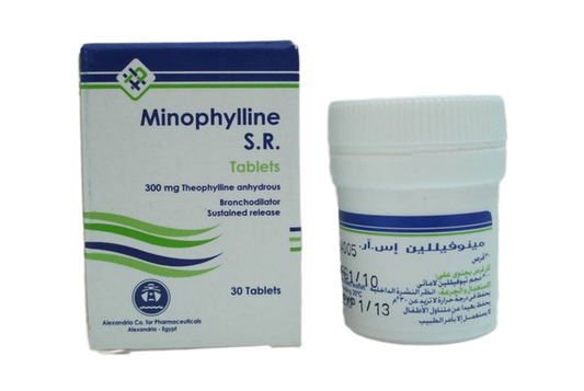 MINOPHYLLINE - S . R - 300 MG 30 TAB