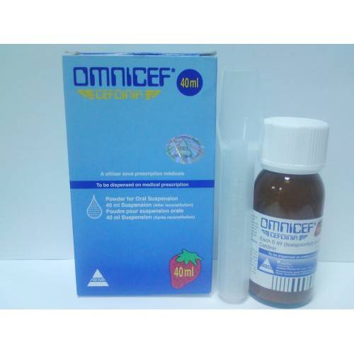 OMNICEF 125 MG / 5 ML SUSP 40 ML