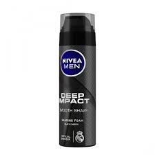 NIVEA SHAVING FOAM DEEP SMOOTH SHAVE 200ML